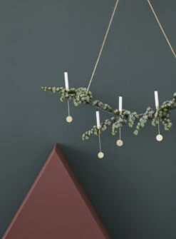 Ferm LIVING Weihnachtsbaum-Kerzenhalter, 4er-Set -Innendekorationen 001 12907