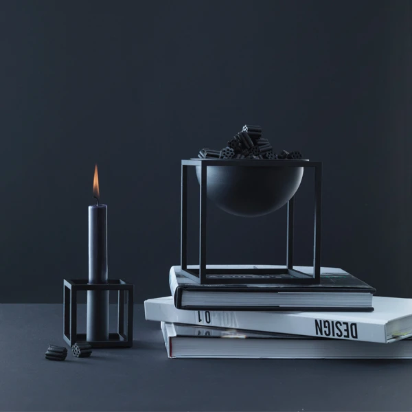 By Lassen Kubus 1 Kerzenhalter, Weiß 4 By Lassen Kubus 1 Kerzenhalter, Weiß – Bild 2