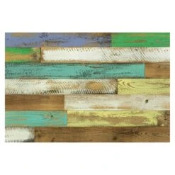 Wodewa Echtholzriemchen 1000 Altholz Colour Mix 1.000 X 100 Mm, Stärke: 6 Mm - 8 Mm, 1 M², Verklebung