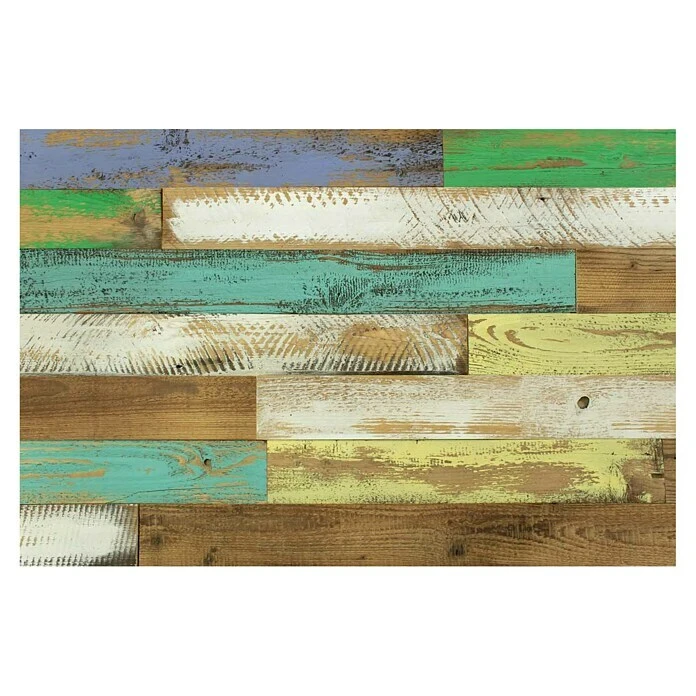 Wodewa Echtholzriemchen 1000 Altholz Colour Mix 1.000 X 100 Mm, Stärke: 6 Mm - 8 Mm, 1 M², Verklebung 3 Wodewa Echtholzriemchen 1000 Altholz Colour Mix 1.000 X 100 Mm, Stärke: 6 Mm - 8 Mm, 1 M², Verklebung