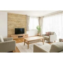 Wodewa Echtholzriemchen 1000 Eiche Rustikal 1.000 X 100 Mm, Stärke: 3 Mm - 6 Mm, Strukturiert Unbehandelt, Verklebung -Innendekorationen 12 1016