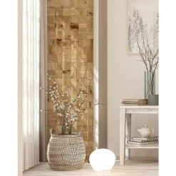 Wodewa Holzmosaik 100 Eiche 300 X 300 Mm, Stärke: 3 Mm - 6 Mm, 1 Matte -Innendekorationen 12 1031