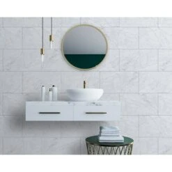 Palram - Innovera Décor Wandpaneel Carrara Grauweiß, 62 X 40 Cm 7 Palram - Innovera Décor Wandpaneel Carrara Grauweiß, 62 X 40 Cm -Innendekorationen 12 1038