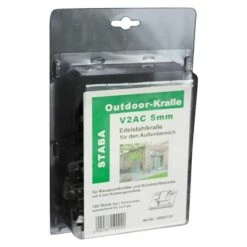 Staba Edelstahlkrallen V2A C 5 Stärke Nutwange: 5 Mm, 100