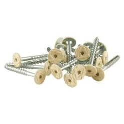 FibroTech Schrauben TX 20 Ø X L: 5 X 45 Mm, 100 Stk., Hellelfenbein