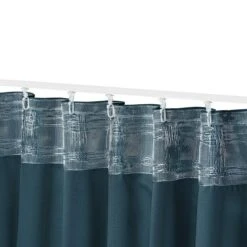 Elbersdrucke Verdunkelungsvorhang Midnight 140 X 255 Cm, 100 % Polyester, Blau -Innendekorationen 12 115