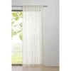 Schlaufenschal Transparent B X H: 135 X 245 Cm, 100 % Polyester, Ecru -Innendekorationen 12 168