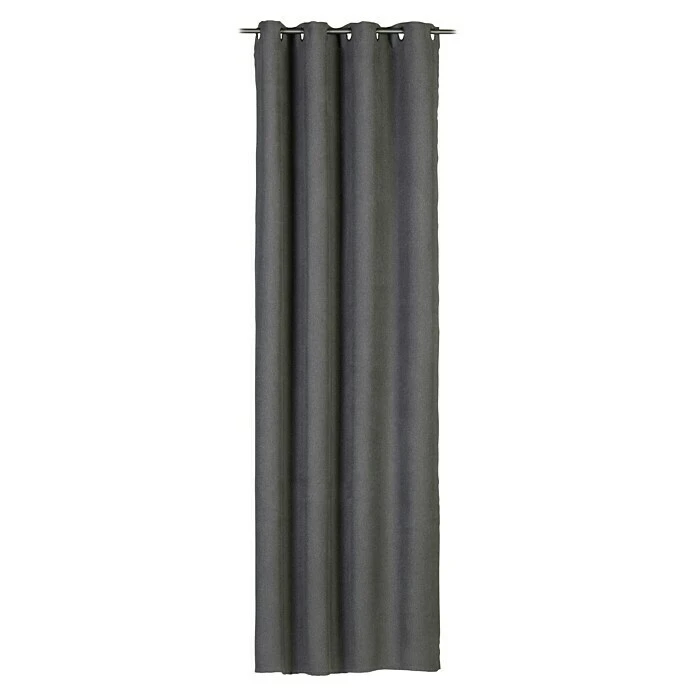 Ösenschal Fabricio B X H: 140 X 245 Cm, 100 % Polyester, Anthrazit 3 Ösenschal Fabricio B X H: 140 X 245 Cm, 100 % Polyester, Anthrazit