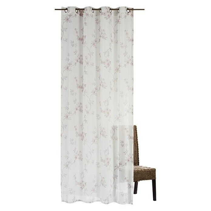 Elbersdrucke Ösenschal Kyoto 140 X 255 Cm, 100 % Polyester, Beige/Rosa 3 Elbersdrucke Ösenschal Kyoto 140 X 255 Cm, 100 % Polyester, Beige/Rosa