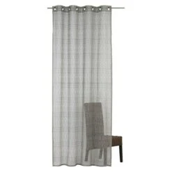 Elbersdrucke Ösenschal Colourful Moments Grau, 140 X 255 Cm, 100 % Polyester