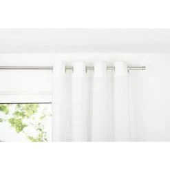 Ösenschal Breeze B X H: 135 X 300 Cm, 100 % Polyester, Weiß