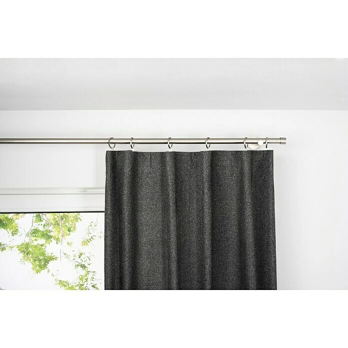 Schlaufenschal Chalet B X H: 135 X 300 Cm, 100 % Polyester, Anthrazit 4 Schlaufenschal Chalet B X H: 135 X 300 Cm, 100 % Polyester, Anthrazit – Bild 2