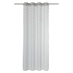 Expo Ambiente Ösenschal Micha 135 X 245 Cm, 100 % Polyester, Hellgrau