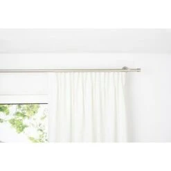 Schlaufenschal Leinen-Look B X H: 135 X 245 Cm, 100 % Polyester, Weiß -Innendekorationen 12 285