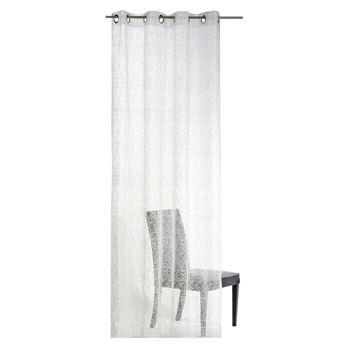 Elbersdrucke Ösenschal Colourful Moments Offwhite, 140 X 255 Cm, 100 % Polyester 3 Elbersdrucke Ösenschal Colourful Moments Offwhite, 140 X 255 Cm, 100 % Polyester