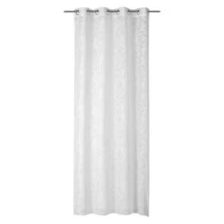 Rasch Home Ösenschal Zig Zag 140 X 255 Cm, 100 % Polyester, Offwhite