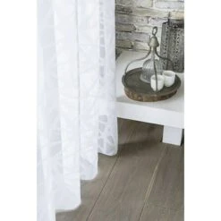 Rasch Home Ösenschal Zig Zag 140 X 255 Cm, 100 % Polyester, Offwhite 8 Rasch Home Ösenschal Zig Zag 140 X 255 Cm, 100 % Polyester, Offwhite -Innendekorationen 12 327