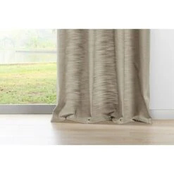Ösenschal Leinen-Look B X H: 135 X 300 Cm, 100 % Polyester, Beige -Innendekorationen 12 331