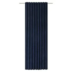 Elbersdrucke Schlaufenbandschal Cord Blau, 100% Polyester