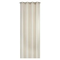 Elbersdrucke Ösenschal Lino Beige, 140 X 255 Cm, 100 % Polyester