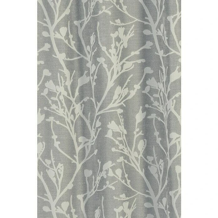 Elbersdrucke Verdunkelungsvorhang Secret Garden 140 X 255 Cm, 100 % Polyester, Grau 4 Elbersdrucke Verdunkelungsvorhang Secret Garden 140 X 255 Cm, 100 % Polyester, Grau – Bild 2