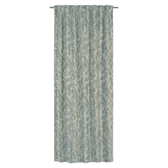 Elbersdrucke Verdunkelungsvorhang Secret Garden 140 X 255 Cm, 100 % Polyester, Grau 6 Elbersdrucke Verdunkelungsvorhang Secret Garden 140 X 255 Cm, 100 % Polyester, Grau – Bild 4