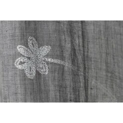 Elbersdrucke Schlaufenbandschal Farina 140 X 255 Cm, 100 % Polyester, Grau -Innendekorationen 12 372