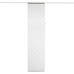 Expo Ambiente II Flächenvorhang Trend Weiß, 100 % Polyester, 60 X 245 Cm