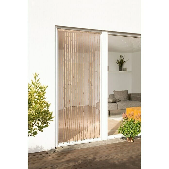 Perlenvorhang Tonkin Natur, 90 X 200 Cm 4 Perlenvorhang Tonkin Natur, 90 X 200 Cm – Bild 2