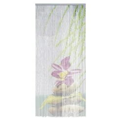 Conacord Perlenvorhang Stone Bunt, 90 X 200 Cm, Bambusstäbchen