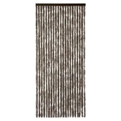 Conacord Dekovorhang Flauschi Braun, 90 X 200 Cm, 100 % Polyester