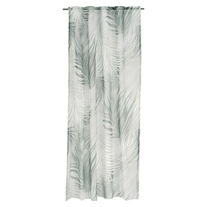Rasch Home Schlaufenbandschal Tahiti 140 X 255 Cm, 100 % Polyester, Grau/Grün 3 Rasch Home Schlaufenbandschal Tahiti 140 X 255 Cm, 100 % Polyester, Grau/Grün