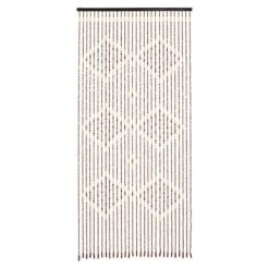 Perlenvorhang Ganges Mahagoni, 90 X 200 Cm