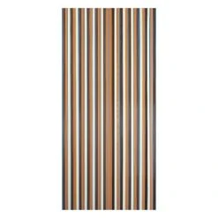 Lamellenvorhang Beige/Braun, 90 X 200 Cm