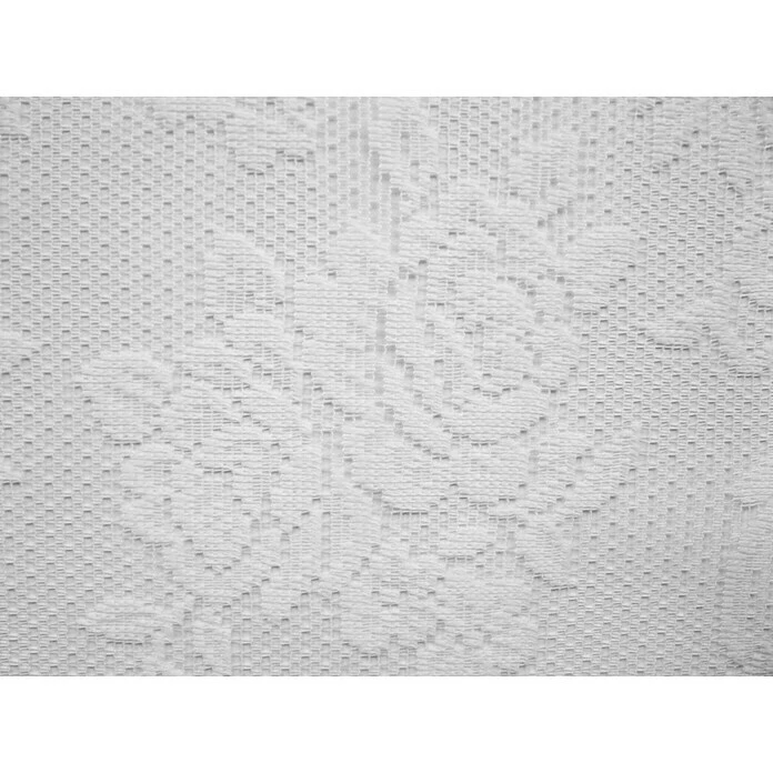 Elbersdrucke Bistrogardine Rosanne 160 X 45 Cm, 100 % Polyester, Floral, Weiß 5 Elbersdrucke Bistrogardine Rosanne 160 X 45 Cm, 100 % Polyester, Floral, Weiß – Bild 3