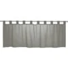 Elbersdrucke Bistrogardine Basic 140 X 45 Cm, 100 % Polyester, Uni, Grau -Innendekorationen 12 562