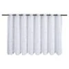 Elbersdrucke Cafehaus-Gardine B X H: 160 X 60 Cm, Weiß, Floral, 100 % Polyester -Innendekorationen 12 569