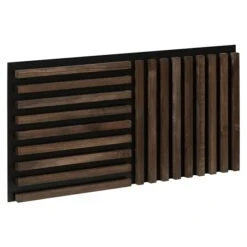 Holzpaneel Linea Raw Kiefer, Dark, 760 X 380 Mm, Stärke: 30 Mm, 2 Paneele