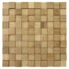 Wodewa Holzmosaik 30 Eiche 300 X 300 Mm, Stärke: 2 Mm - 6 Mm, 1 Matte -Innendekorationen 12 657