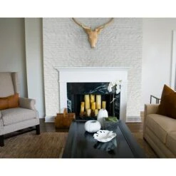 Palram - Innovera Décor Wandpaneel Mauersteinoptik Weiß, 61 X 61 Cm -Innendekorationen 12 674