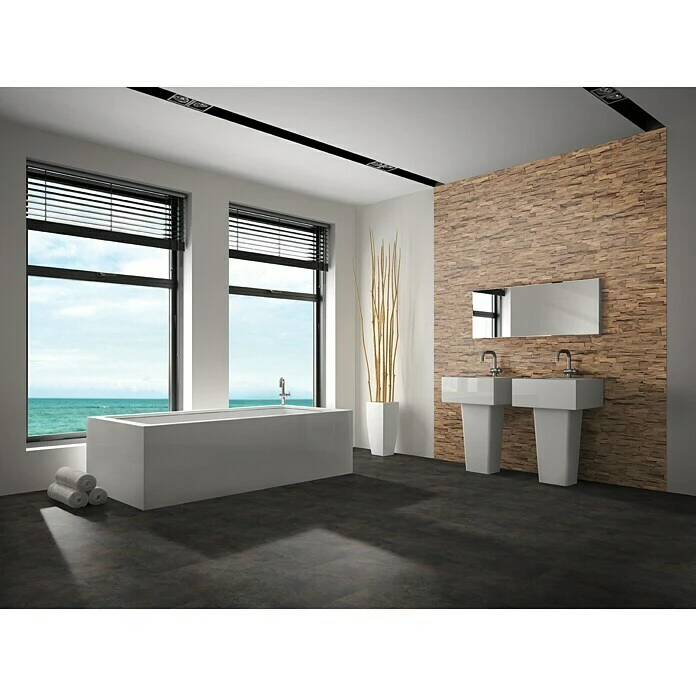Indo Holzpaneel 3D Wall Beachwood Nature Walnuss, 610 X 150 X 10 Mm, 10 Paneele 5 Indo Holzpaneel 3D Wall Beachwood Nature Walnuss, 610 X 150 X 10 Mm, 10 Paneele – Bild 3