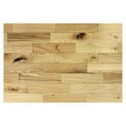 Wodewa Echtholzriemchen 200 Eiche Rustikal 200 X 50 Mm, Stärke: 2 Mm - 6 Mm, 1 M², Strukturiert UV-geölt