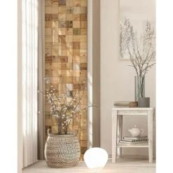 Wodewa Holzmosaik 100 Original Altholz 300 X 300 Mm, Stärke: 3 Mm - 6 Mm, 1 Matte 10 Wodewa Holzmosaik 100 Original Altholz 300 X 300 Mm, Stärke: 3 Mm - 6 Mm, 1 Matte -Innendekorationen 12 748