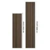 FibroTech Akustikpaneel Proff Oiled Oak, 3.000 X 605 X 22 Mm, 1 Paneel -Innendekorationen 12 798
