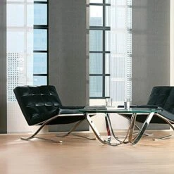 Expo Ambiente Flächenvorhang Cool 60 X 300 Cm, Grau, 100 % Polyester -Innendekorationen 12 80