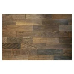 Wodewa Echtholzriemchen 200 Eiche Tabak 200 X 50 Mm, Stärke: 2 Mm - 6 Mm, 1 M², Strukturiert Unbehandelt