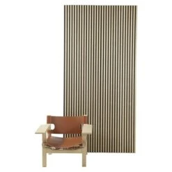 FibroTech Akustikpaneel Basic Ash, 2.440 X 605 X 22 Mm, 1 Paneel