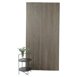 FibroTech Akustikpaneel Basic Walnut, 2.440 X 605 X 22 Mm, 1 Paneel