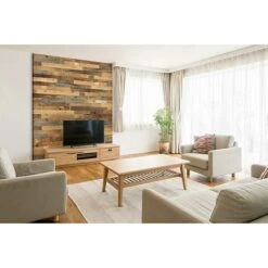 Wodewa Echtholzriemchen 1000 Original Altholz 1.000 X 100 Mm, Stärke: 6 Mm - 8 Mm, Verklebung -Innendekorationen 12 856