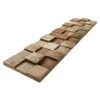 Holzpaneel Brix Teak, 510 X 140 X 20 Mm, 2 Paneele 1 Holzpaneel Brix Teak, 510 X 140 X 20 Mm, 2 Paneele -Innendekorationen 12 868